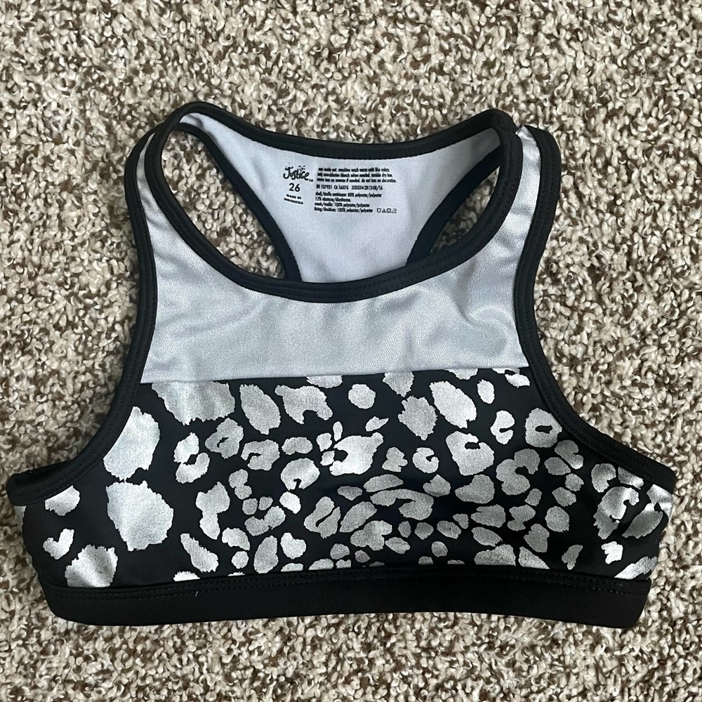 Justice sports bra